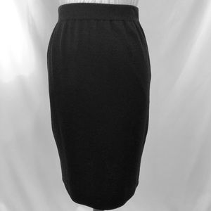 StJohn Flat Woven Knit Skirt